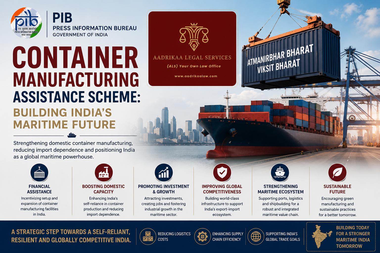 Container Manufacturing Assistance Scheme: Building India's Maritime Future